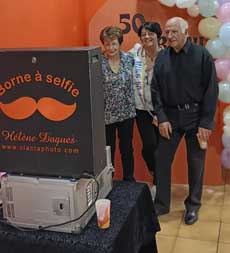 Location de borne à selfie à Carcassonne et Aude