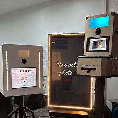 Photobooth entreprise branding